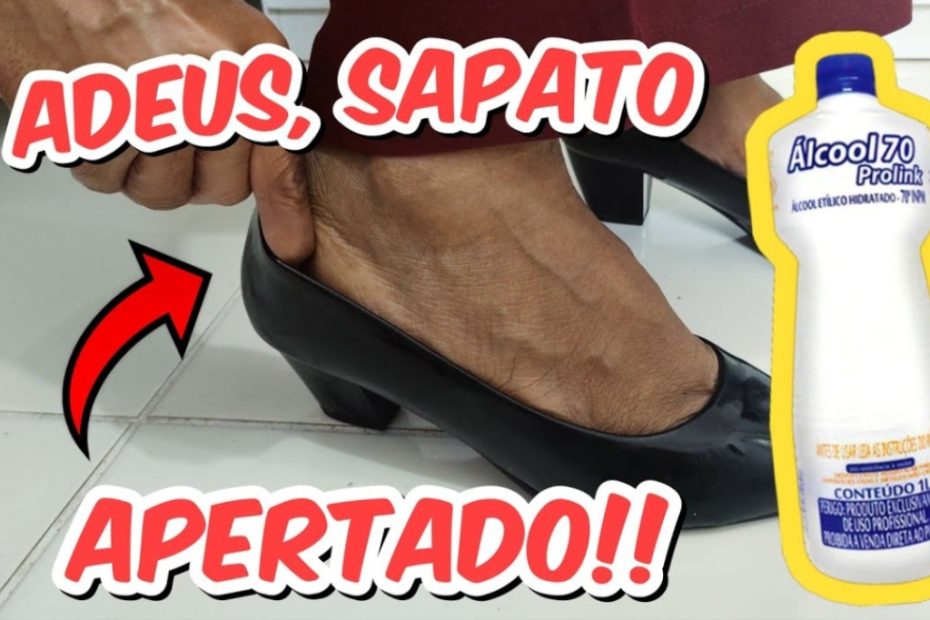 Acabou o sofrimento Como lacear (alargar) sapato apertado, nunca mais vai apertar e nem machucar