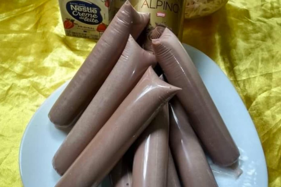 Geladinho de ALPINO cremoso, esse vai ser seu novo vício