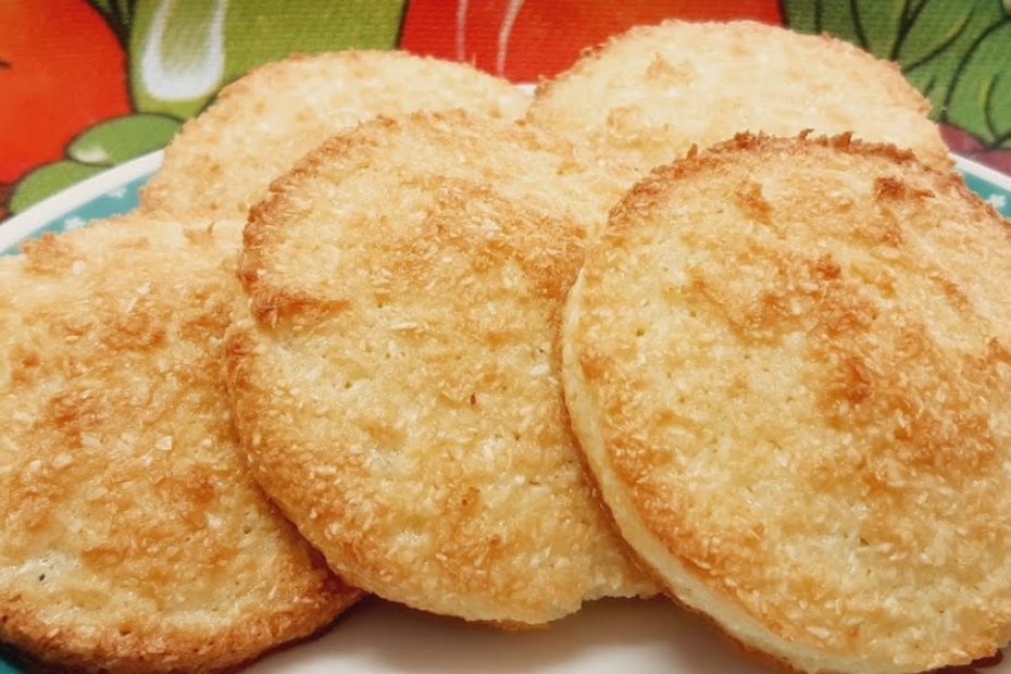 Biscoitinho delicioso com apenas dois ingredientes
